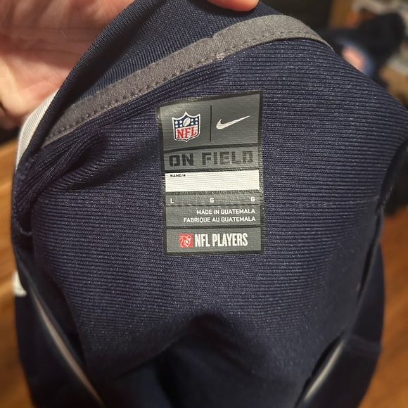 DALLAS COWBOYS ELLIOTT#21 WOMEN NIKE NAVY GAME JERSEY L - Picture 3 of 3